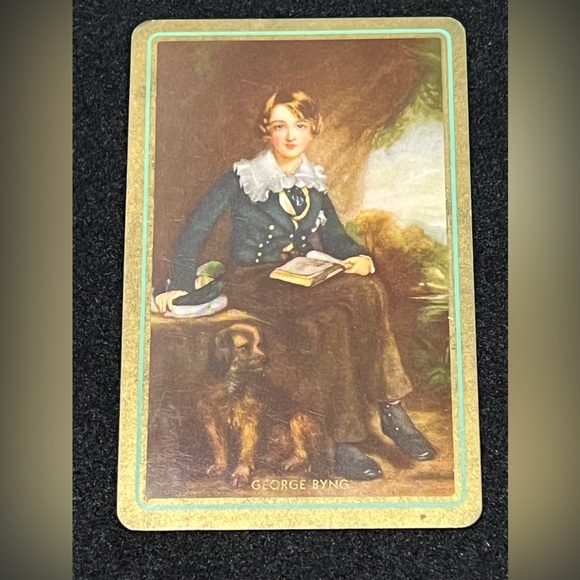 Vintage USA Gainsborough PLAYING CARDS Golden 2 DECKS Set - Picture 4 of 11